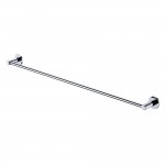 Kaya Single Towel Rail, 600mm, Chrome